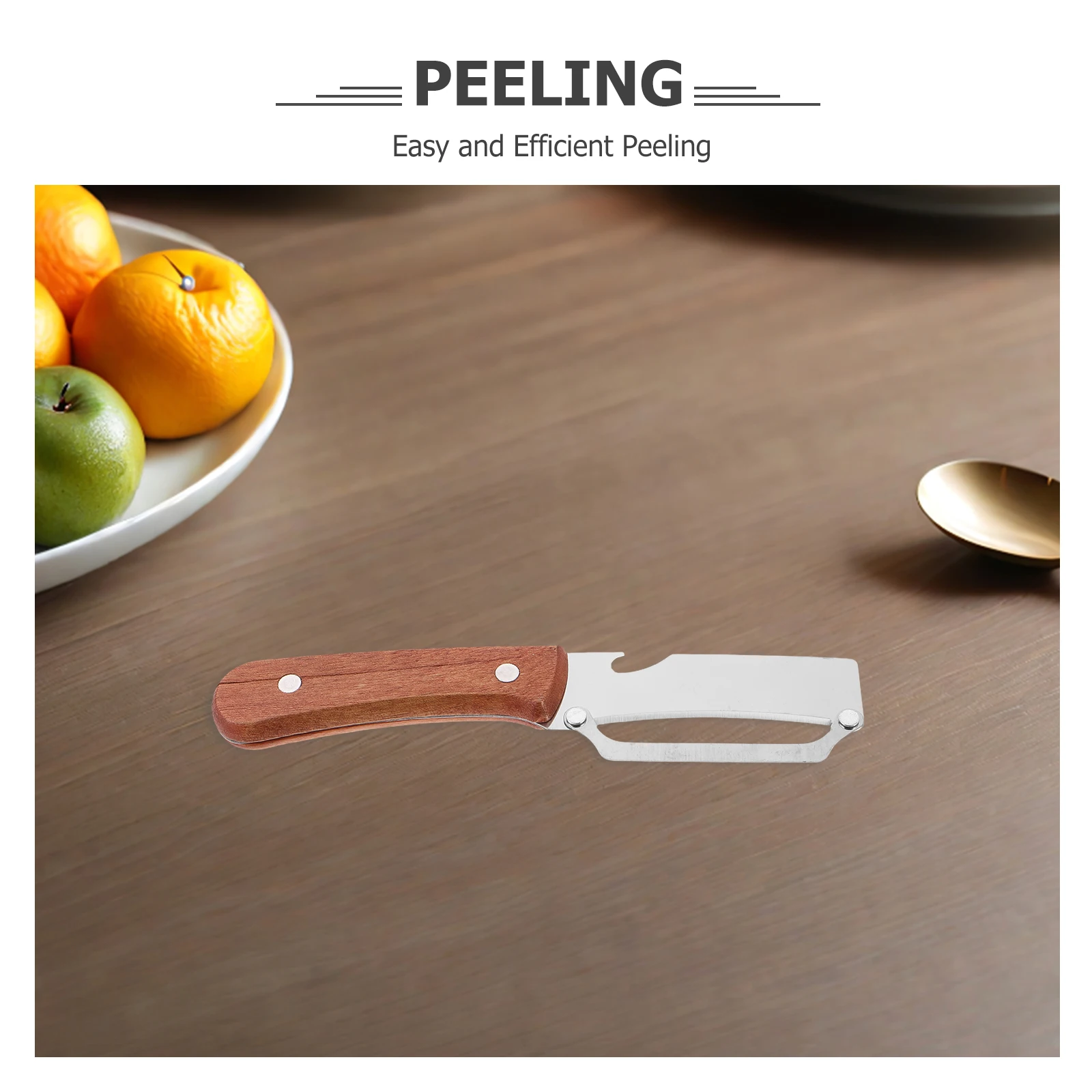 

2Pcs Kitchen Peeler Dual-Purpose Vegetable Scraper Tool with Bottle Opener Stainless Steel Handle for Fruit Peeling Supplies