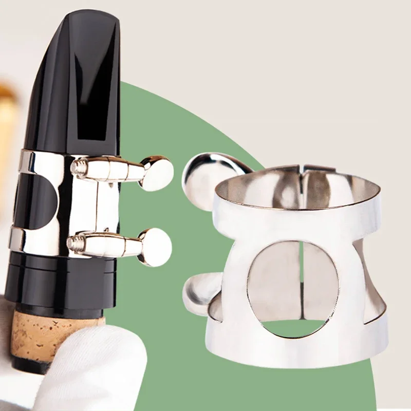 1 Piece Metal Bb Clarinet Ligature Bakelite Mouthpiece Ligature Bb Clarinet Ligature Clip For Bb Clarinet Mouthpiece