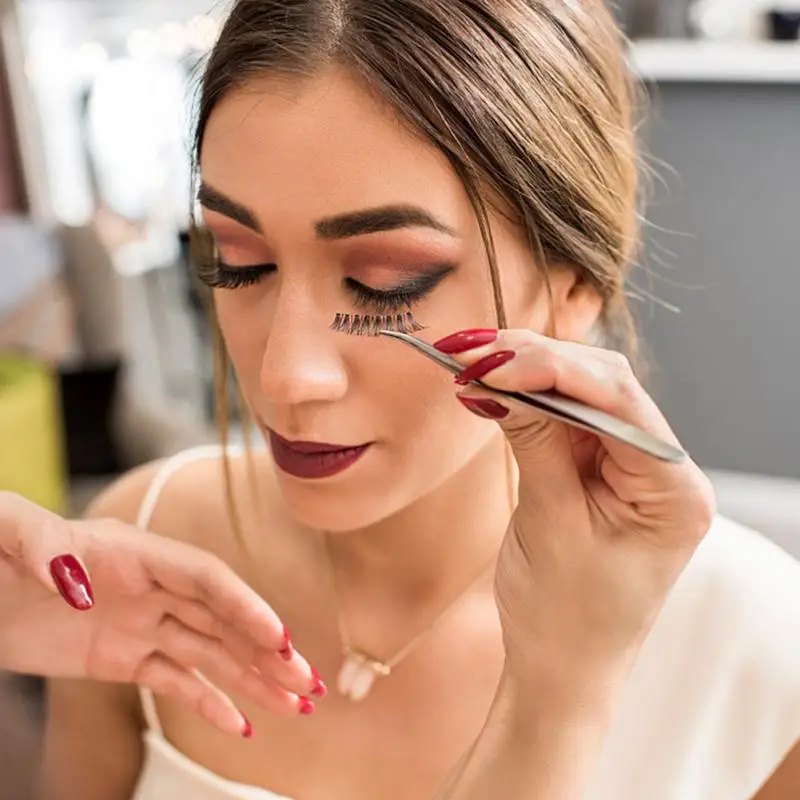 Wimpern natürliche dicke falsche Wimpern gefälschte Wimpern Make-up Verlängerung Wimpern cilios maquiagem