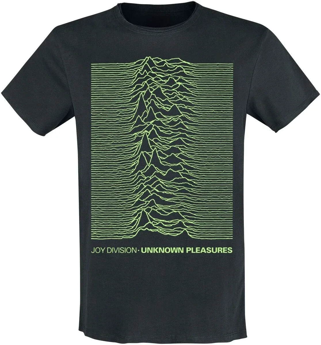 Joy Division Unknown Pleasures Pink Pulse Print Baumwoll-T-Shirt für Männer und Frauen Post-Punk-Band Unisex-Tee – Detail 2
