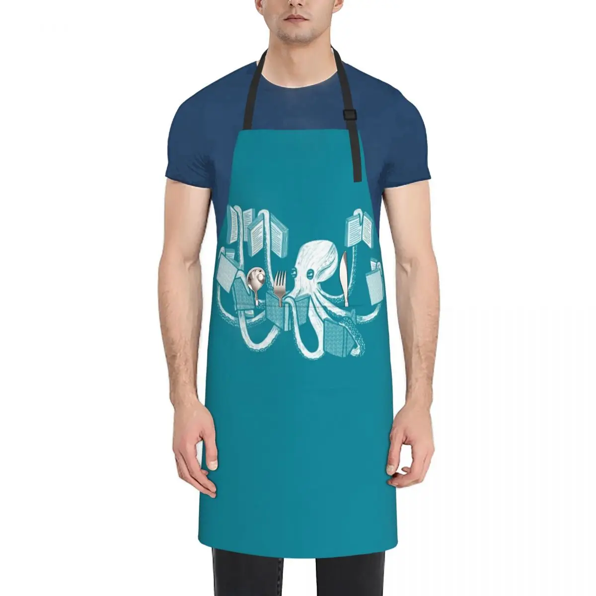 

Armed With Knowledge Apron All For Kitchen And Home Kitchen Women restaurant accessories Chef Uniform For Men Apron