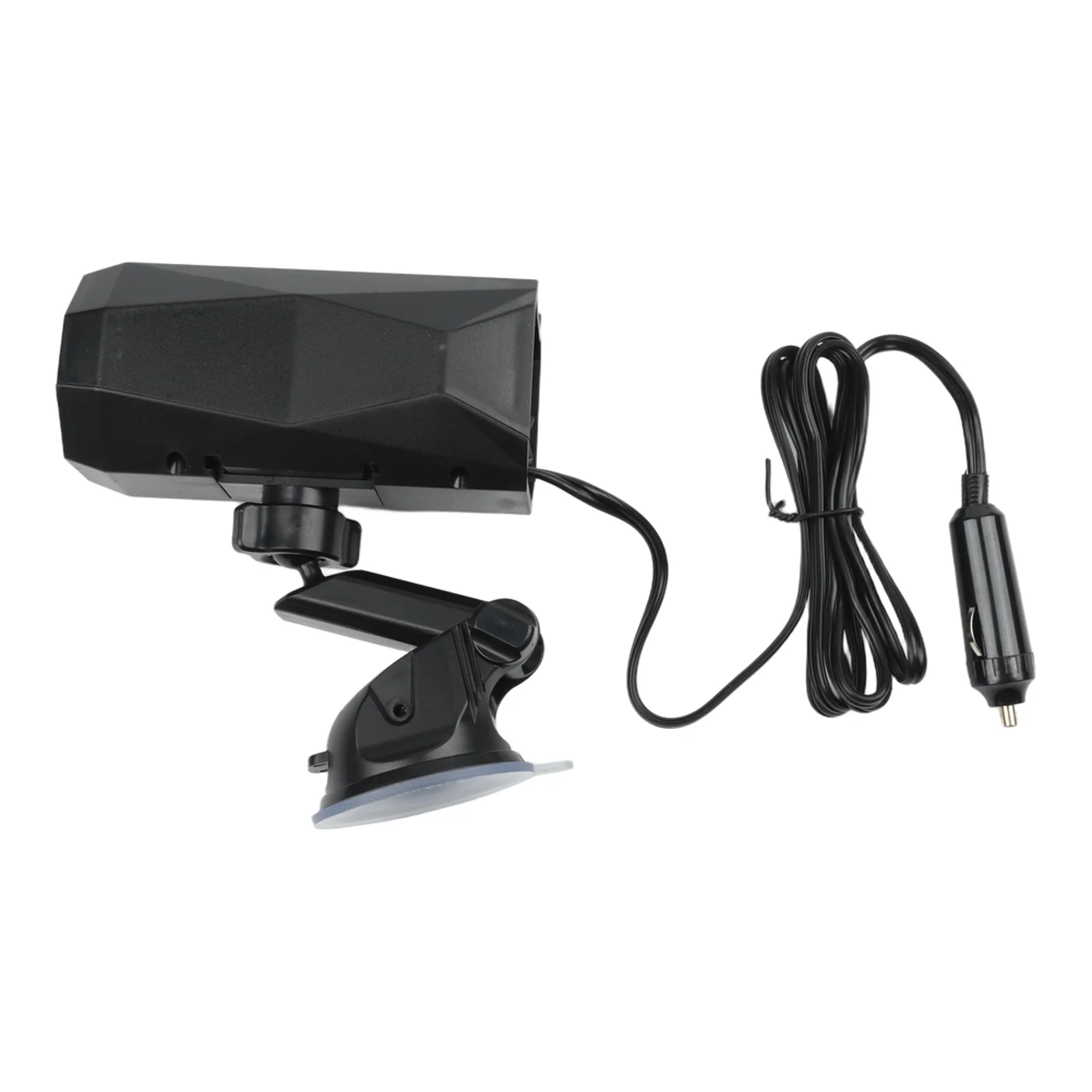 For Taxis For Trucks Windshield Defogger 12V 150W Heater For Windshield Defogging Black Car Heater Low Noise Operation