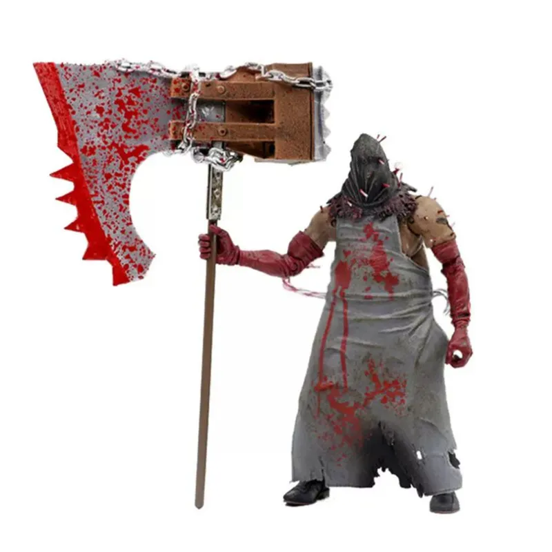 18cm Hot Anime Movies Biohazard Character Executioner Majini Pvc Action Figure Kids Halloween Toys Gifts