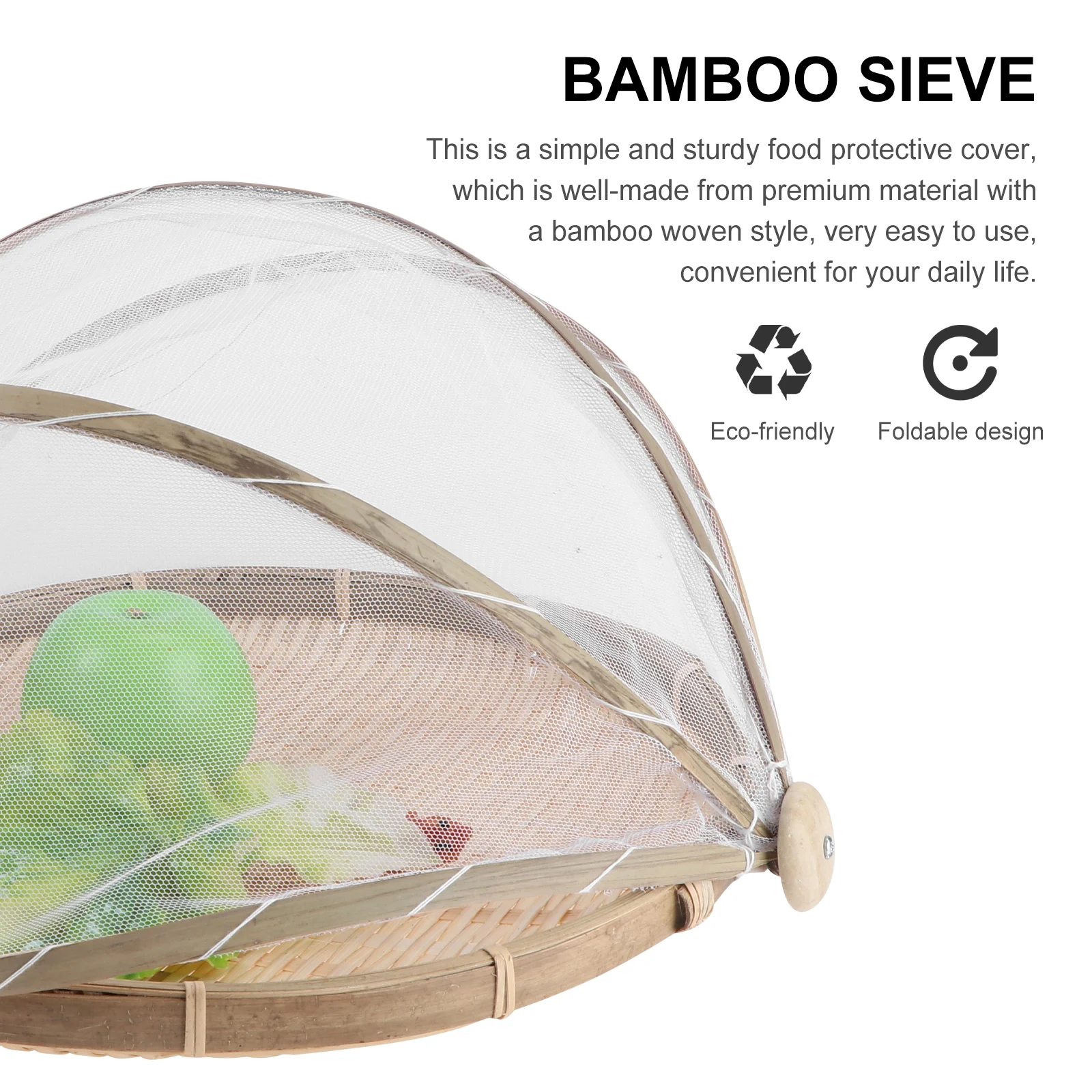 

2pcs Bamboo Woven Baskets 30cm 36cm Household Storage Containers Steamed Bread Rustic Kitchen Bar Organizers Eco Friendly