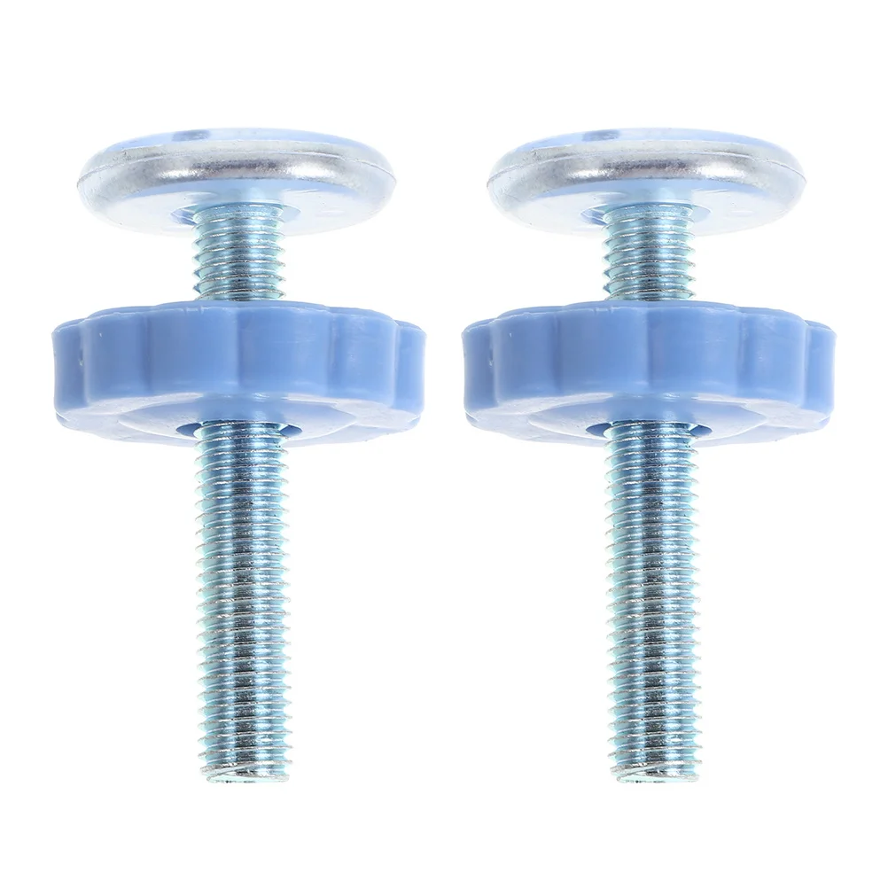 

2Pcs Metal Screws for Gates Safety Gate Accessories No-Drill Installation High Strength Fasteners for Stair Window Guardrail