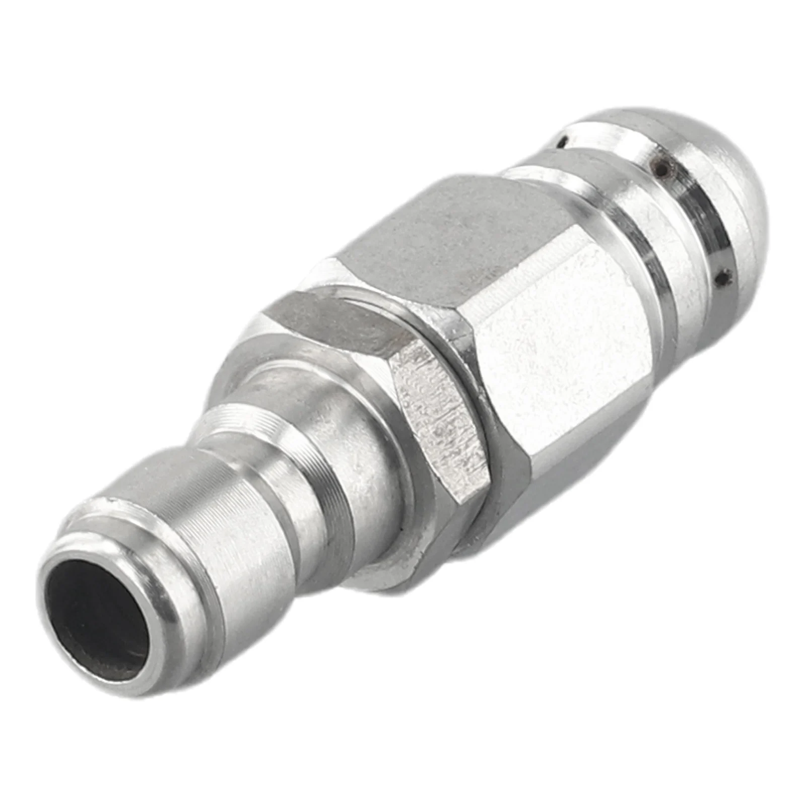 1 Front 6 Back Nozzle 1/4 inches Hose Spare Stainless Steel Wear Resistance 1/4inch Accessory Low Cost Replace