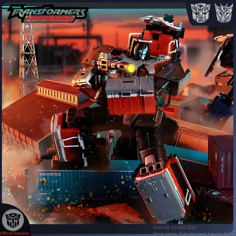 الأصلي العلامة التجارية الجديدة محول ألعاب روبوتية MP سلسلة MPG-06 النار لهب G1 فيلم الكرتون عمل الشكل أنيمي المنقولة نموذج الهدايا