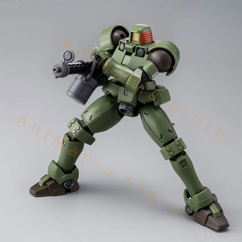 Bandai en Stock HG 1/144 caja Original OZ-06MS LEO conjunto de armas completas Aninm figura de ensamblaje de acción completa modelo juguete regalos para niños SET