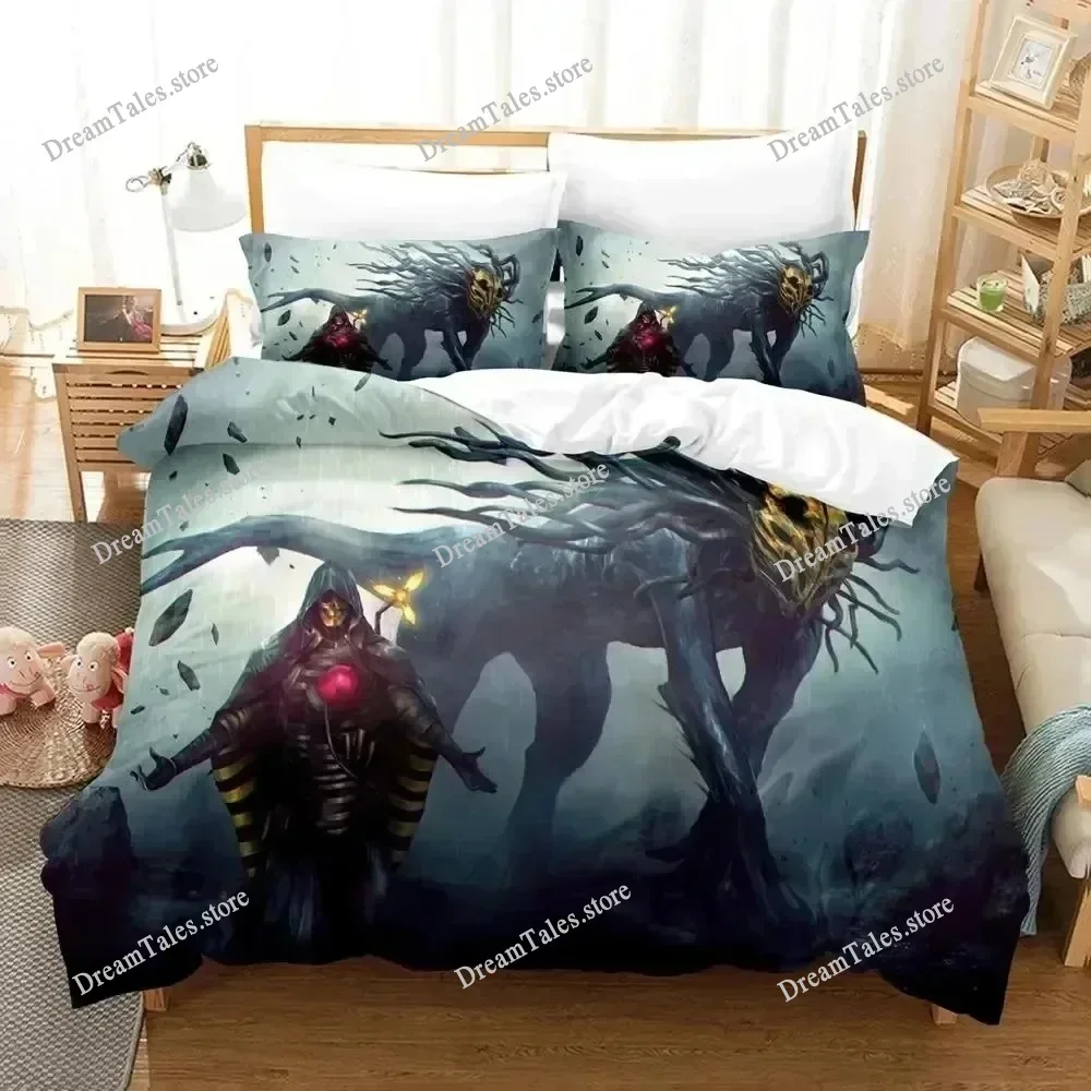 Game Death Stranding Bedding Set Boys Girls Twin Queen Size Duvet Cover Pillowcase Bed Kids Adult Home Textileextile Luxury Gift