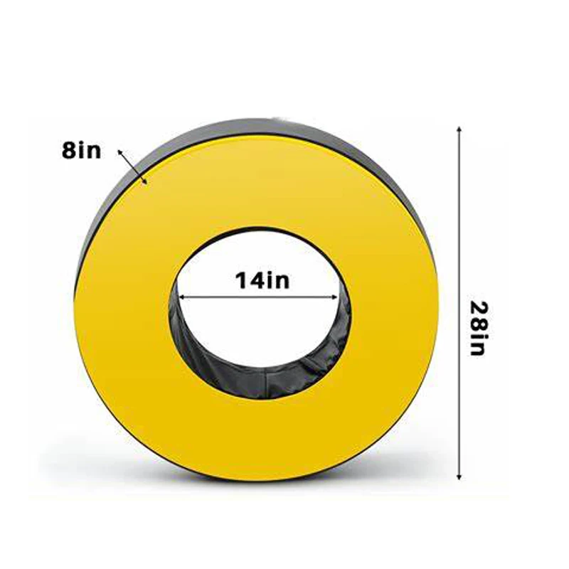 Profesjonalny amerykański sprzęt treningowy do rugby, worek treningowy z gąbką, podkładka kolizyjna do treningu dla fanów rugby.
