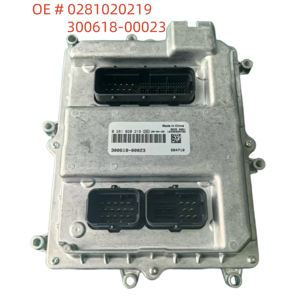 

high quality 0281020219 300618-00023 ECM excavator engine computer board for Bosch