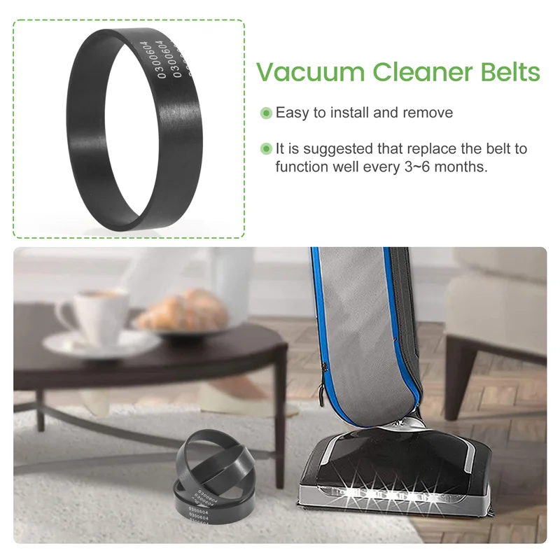 ABKR-8 шт. сменные ремни для вакуумных ремней, совместимые с вертикальным пылесосом Oreck XL 0300604