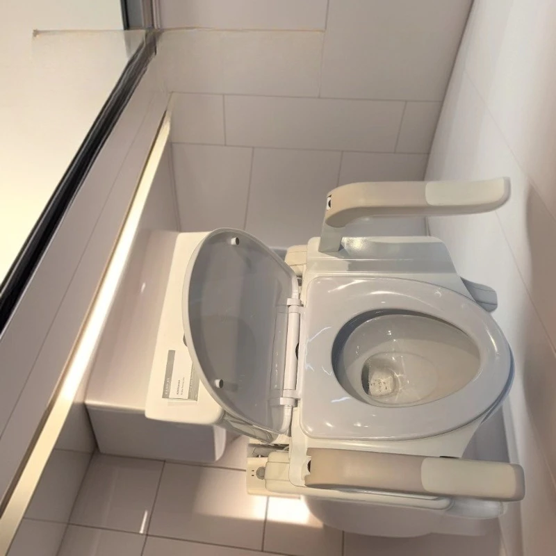

Smart electric adjustable lift toilet holder, suitable for the elderly, pregnant women