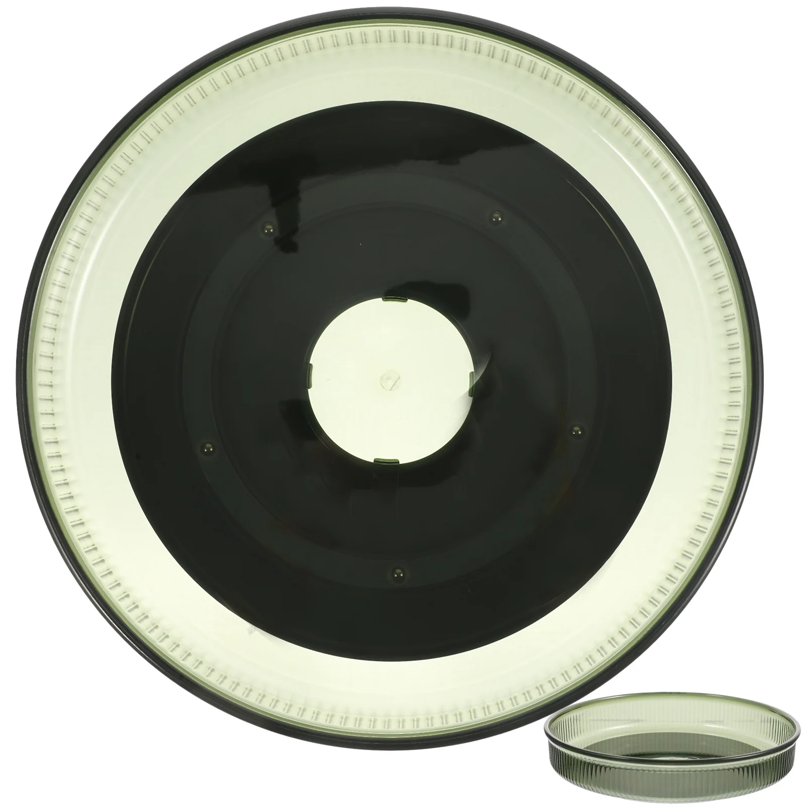 

Rotating Turntable Organizer 360 Degree Swivel Storage Tray for Kitchen Spice Jars Cosmetics Desktop Bathroom Countertop