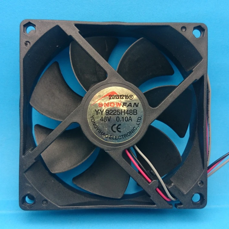 新しい-snowfan-9025-9-センチメートル-yy9225h48b-9225-48v-010a-冷却ファン