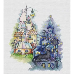 12506 Cross Stitch Kits Sets For Embroidery Cross-stitch Cross Stitch Complete Kit Stich Cross Stitch Set Needle Arts & Craft