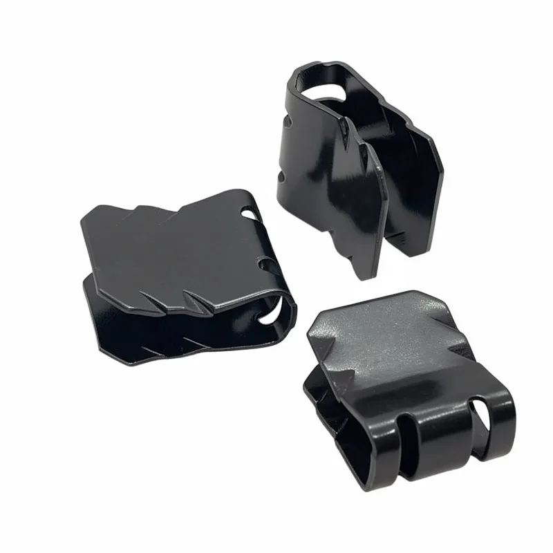 Car Mudguard Fixing Clips Metal U Shaped Manganese Steel Mudflap Holder Universal Auto Fender Buckle Clamp for Truck Motorcycle