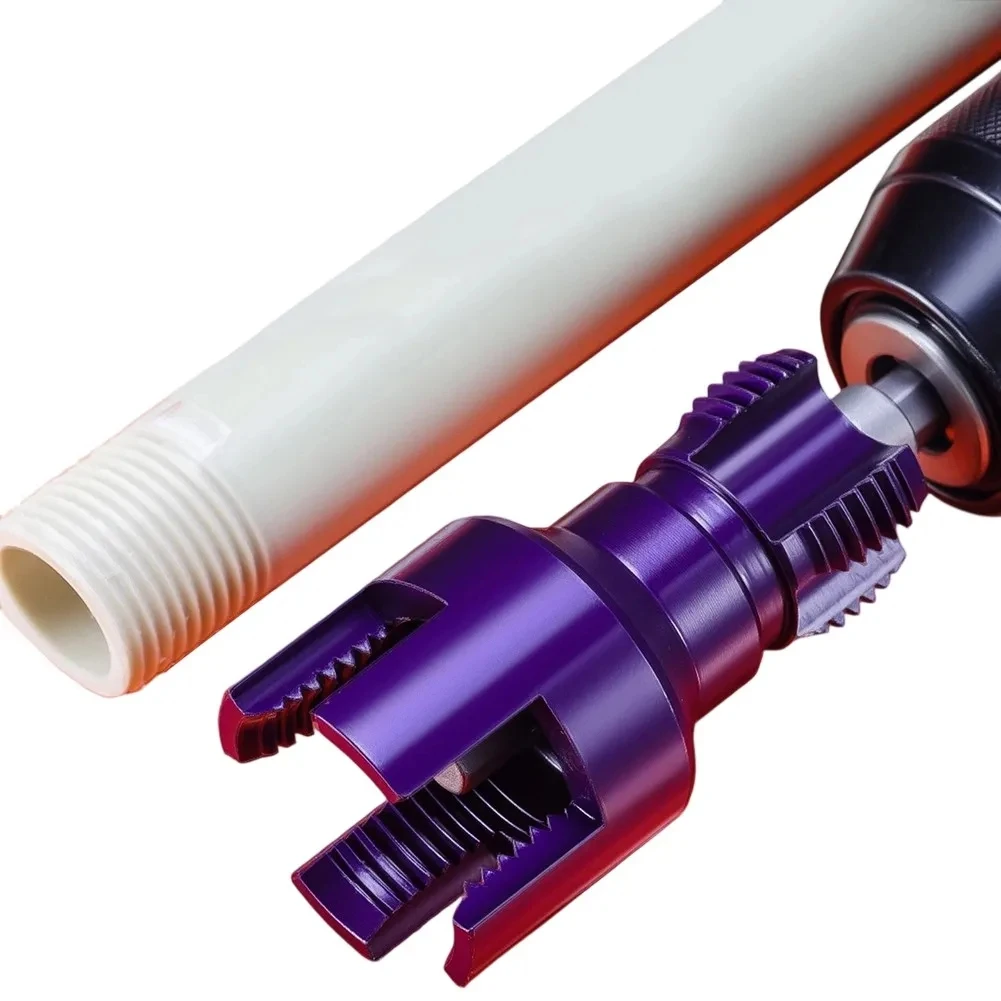 AA94-PPR PVC 20Mm/25Mm Water Pipe Threader Internal External Thread Tapping Tool Integrated Die Wire Opener