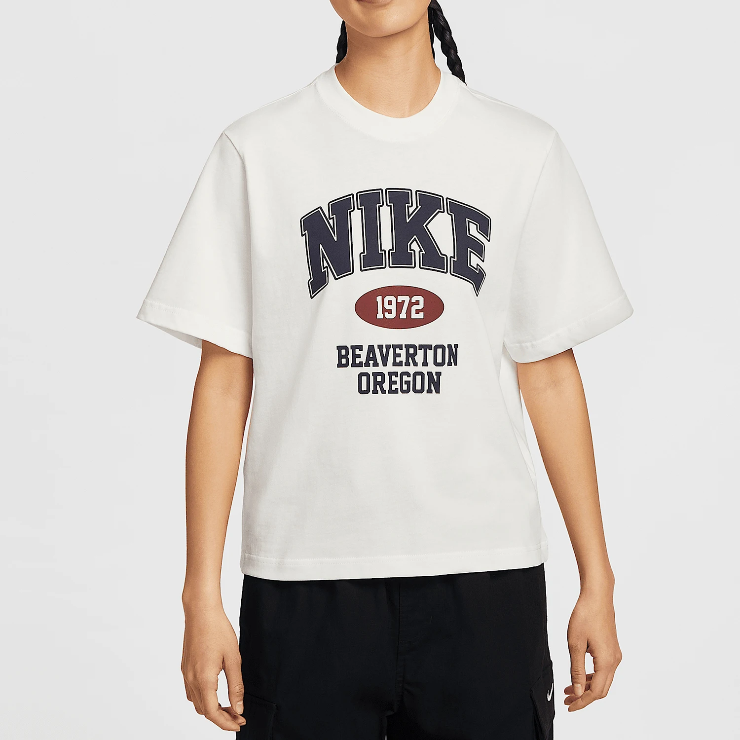 

Nike Genuine Summer New Women's Print Casual Round Neck Short Sleeve T-Shirt IH0825-133