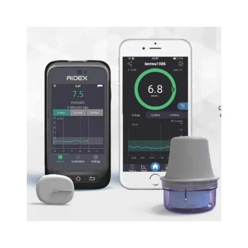 New Bluetooth Non-Invasive Glucose Constant Monitor Kit CGM Continuous Monitoring System Sensor