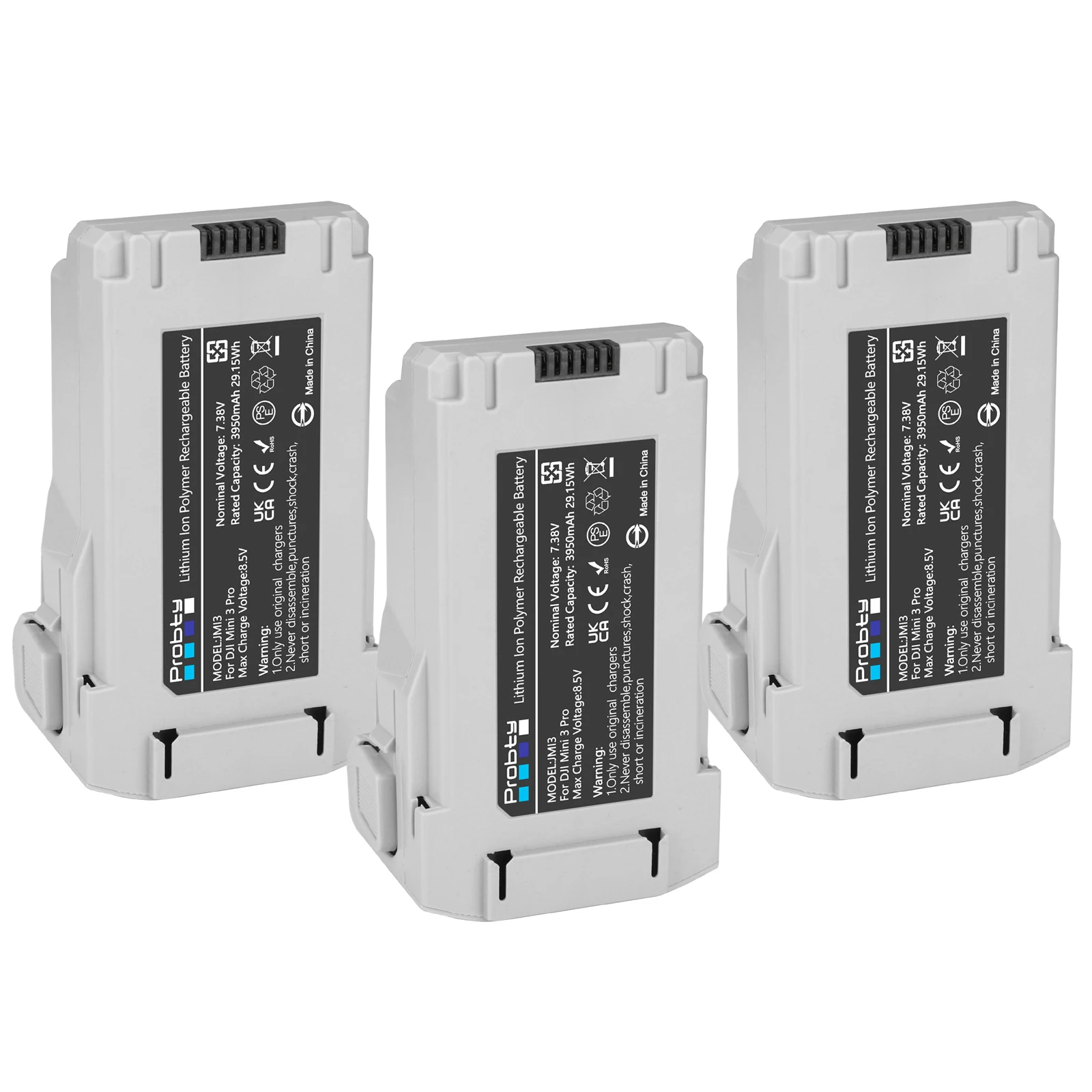 Voor Mini 4 Pro/Mini 3 Intelligente Vlucht Batterij Plus 3950 mAh + 3-weg Opladen Hub Oplader voor Mini 3 Pro/Mini 3 Drone Accessoires