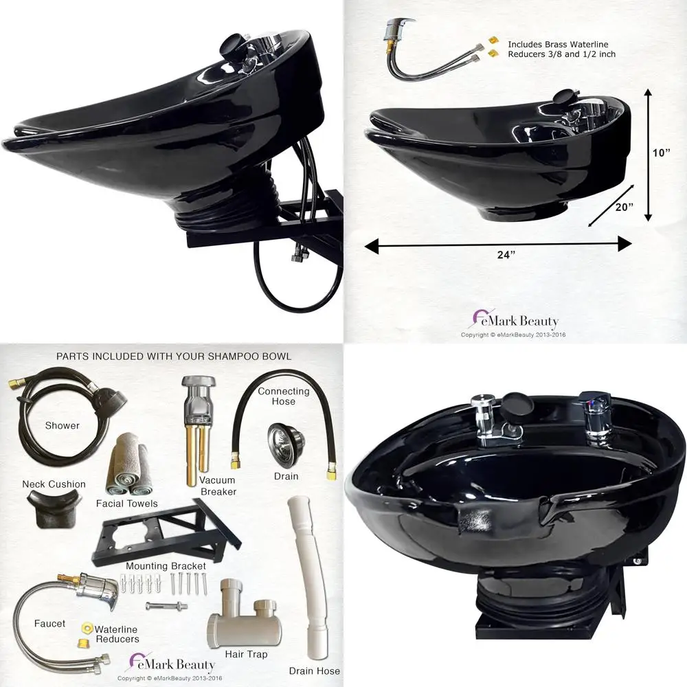 Wall-Mounted Black … - image