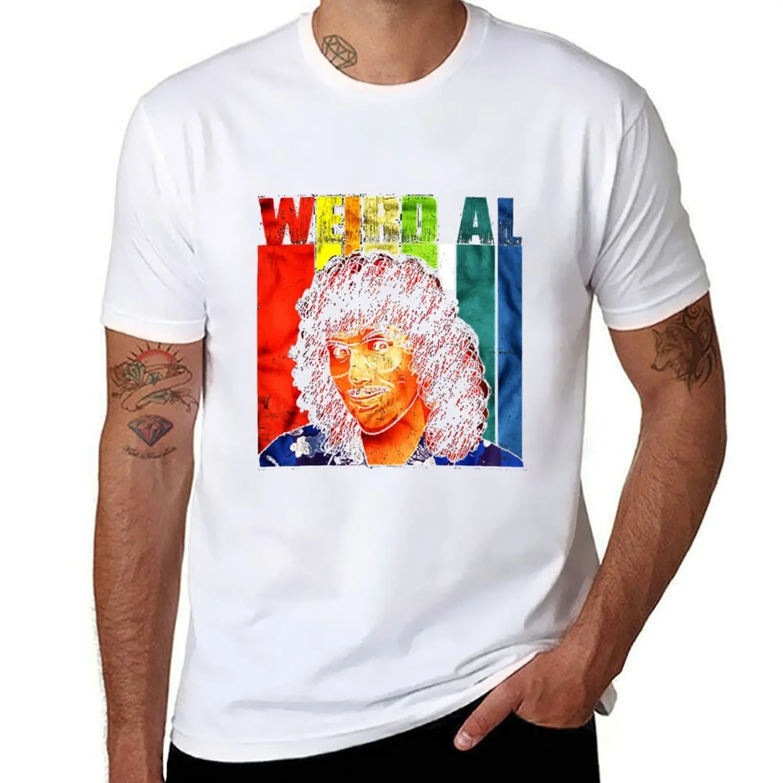 

Weird Al Yankovic T-Shirt cotton t shirts high quality t shirt custom print T-Shirt