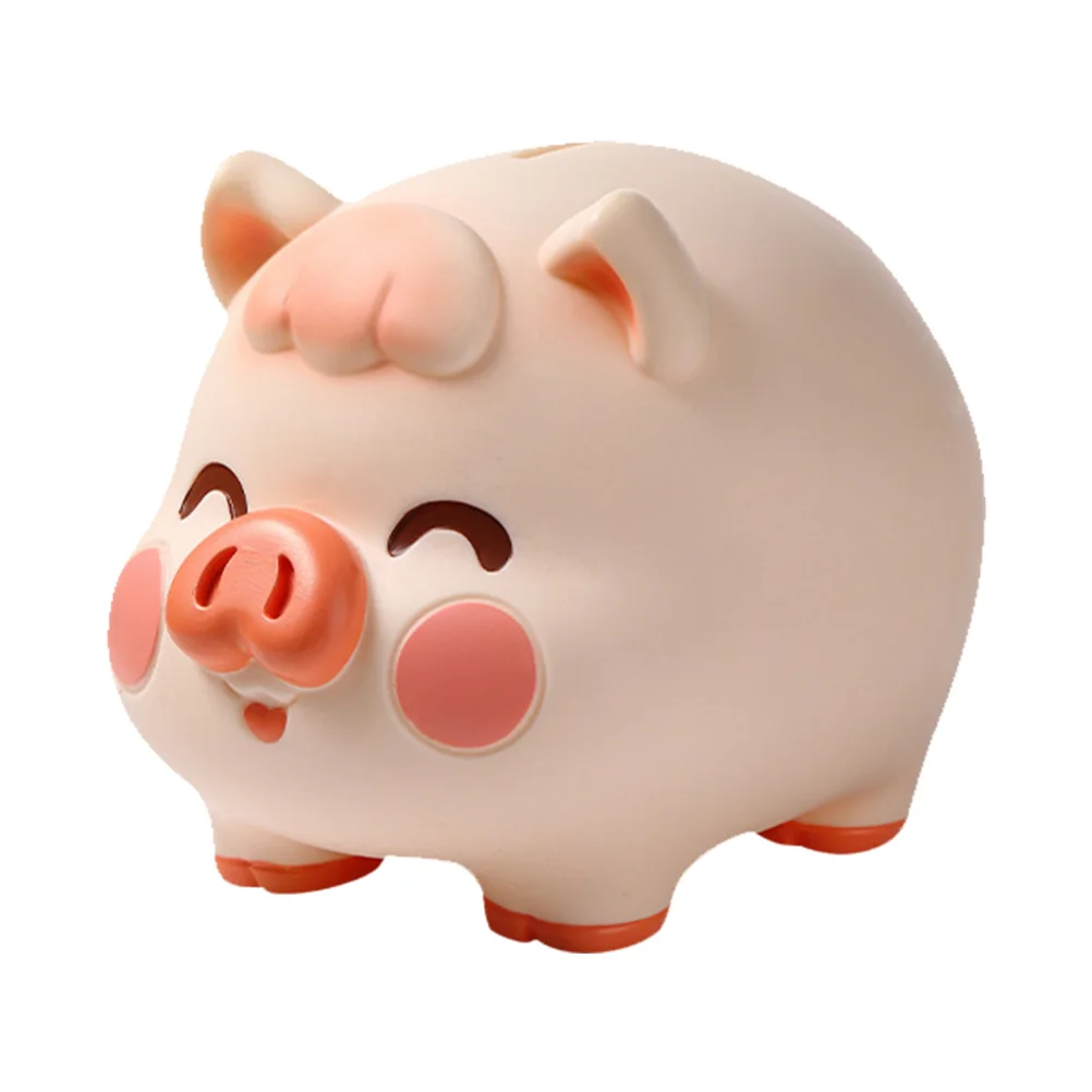 Salvadanaio infrangibile per ragazzi e ragazze Barattolo di soldi in morbido vinile per cartoni animati Incoraggia le abitudini di risparmio Porta contanti leggero per bambini