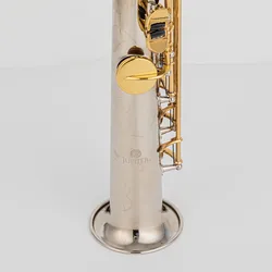 Jupiter JSS1100SG Soprano Saxophone Silvering Gold Key With Case Sax Soprano Mouthpiece Ligature Reeds Neck