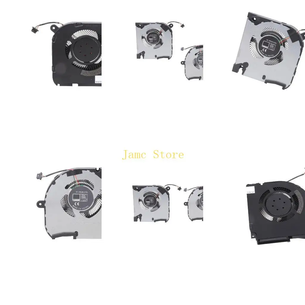 

LX0B Laptops CPU GPU Cooling Fan DC5V 0.5A 4Pin Computer Radiators for G7 7500