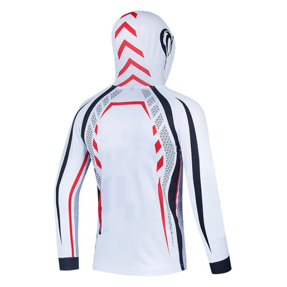 Sweat-shirt de protection solaire pour hommes avec capuche et