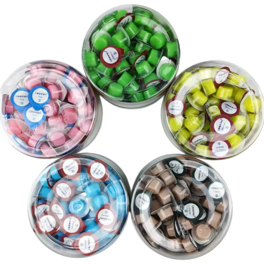 

70 шт./упак. Зубная полировочная паста с фруктовым вкусом, полировочное желе, гранулы для чистки зубов с крупным и мелким зерном, материал для ухода за полостью рта