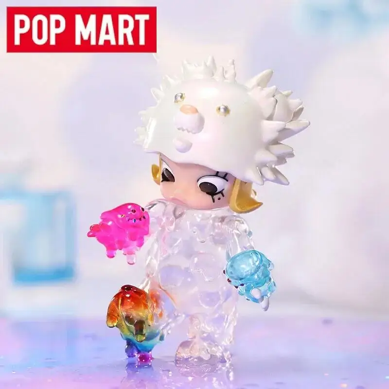 POP MART Molly X Instinctoy Erosion Molly Costume Series Blind Box Toys Mystery Box Mistery Caixa Action Figure Cute Model Gift