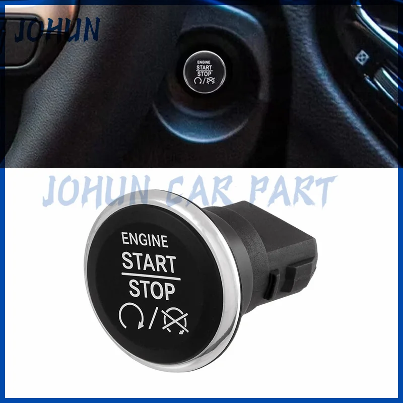 1FU931X9AC Car Engine Start Stop Push Button Switch For Dodge Challenger Durango Grand Caravan Jeep Grand Cherokee 2009 - 2013