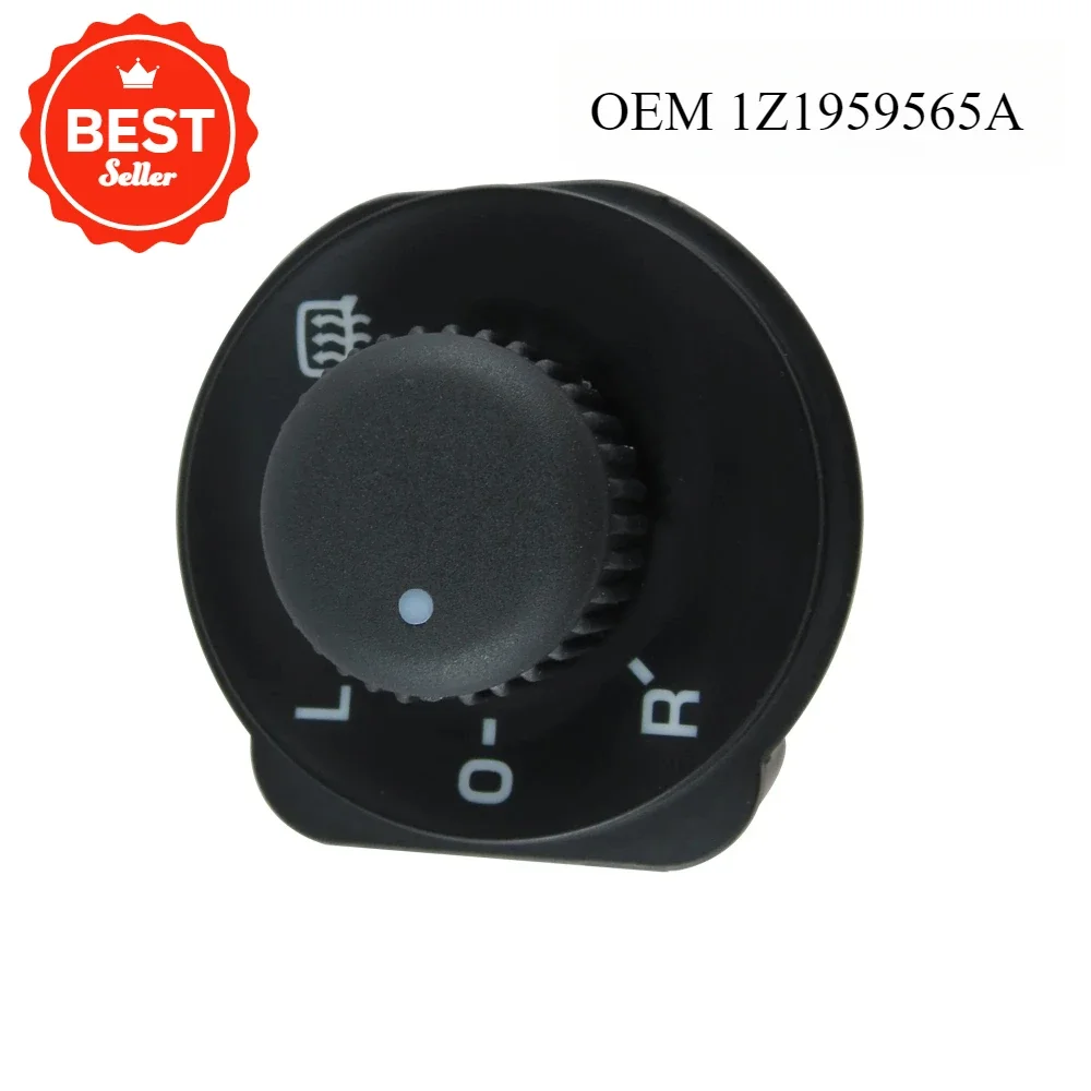 

Car styling New Mirror Switch Control Adjust Knob Button For Skoda OCT Octavia MK2 1Z Yeti 1Z1959565A
