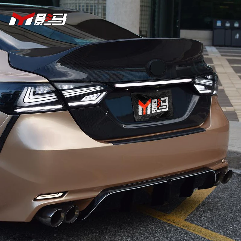 

Trunk Lid for 2018 for Toyota Camry 8th Csl Carbon Fiber Rear Ducktail Trunk Boot Lid