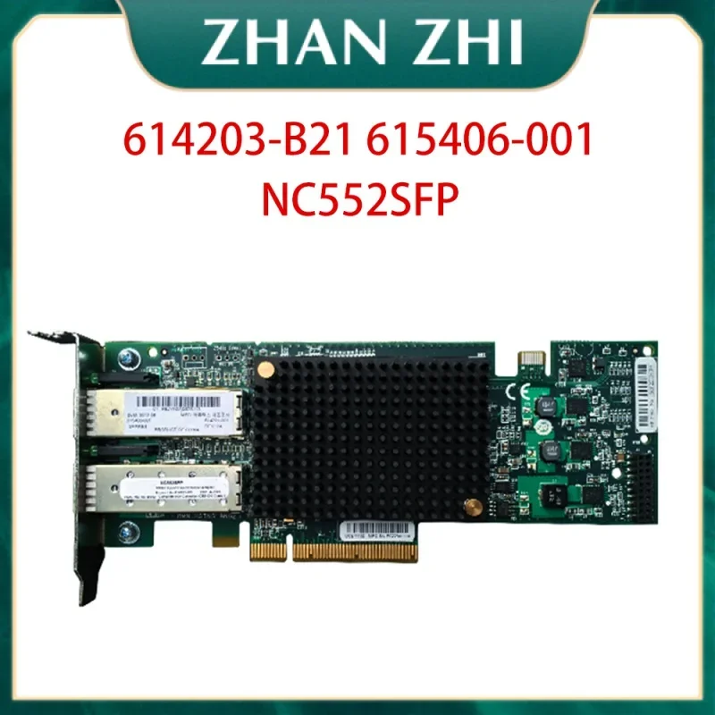 614203-B21 615406-001 NC552SFP 10 Connected Network Card Server 10Gb 2-Port Fibre-optical Network Adapter OCE11102