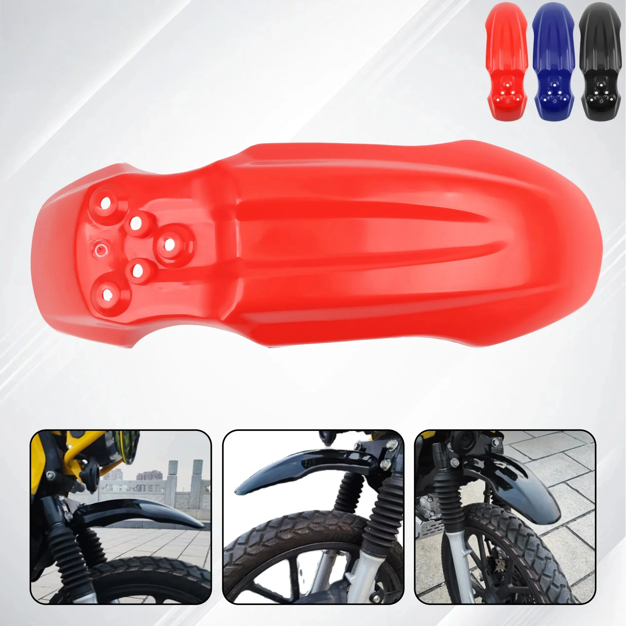 

Plastic Front Fender for Honda CRF50 Motocross Pit Dirt Bike Replacement Mudguard Splash Protection Cover Replacement Parts