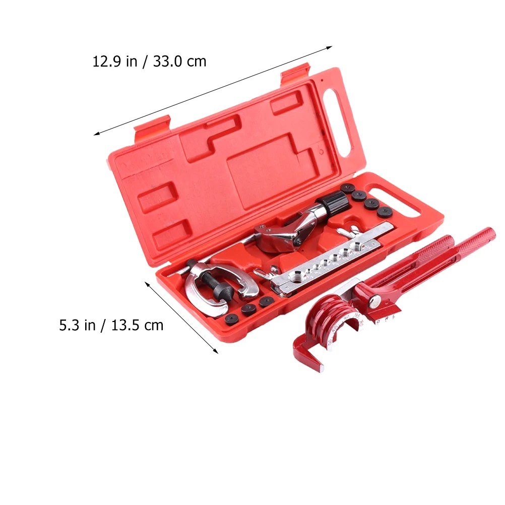 

12 Pcs Conditioner Reamer Set Copper Tube Expander Flaring Tool Kit Flaring Tool Set Portable Storage Maintenance