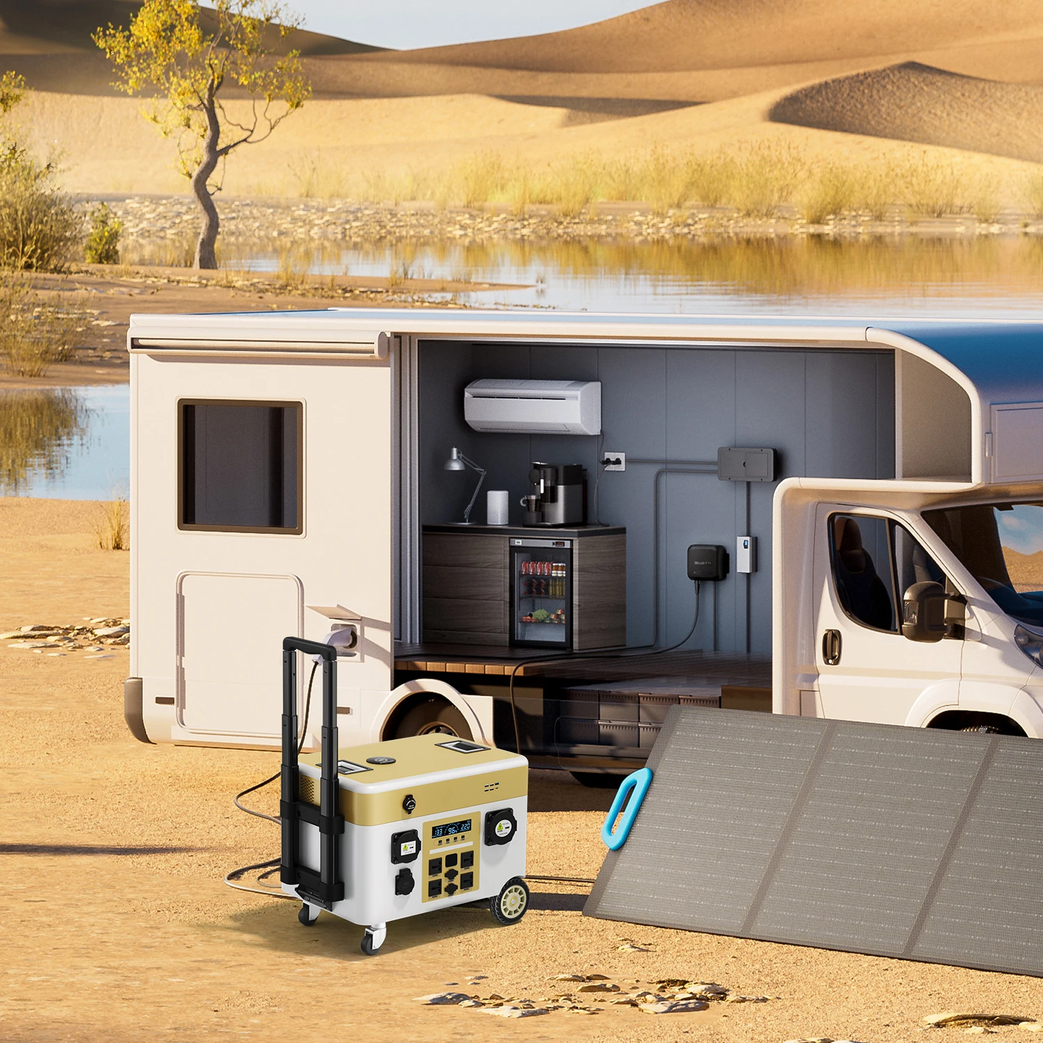 สถานีไฟฟ้าพกพา 5000W 5000Wh, เ - Zd Outdoor Camping บทวิจารณ์และราคา