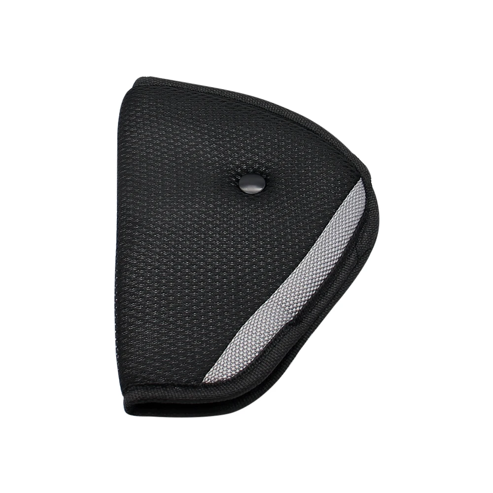 1PCS Car Safe Seat Belt Adjuster Soft Cover Children Baby Safety Triangle Sturdy Device Protection Positioner  Belts Accessories