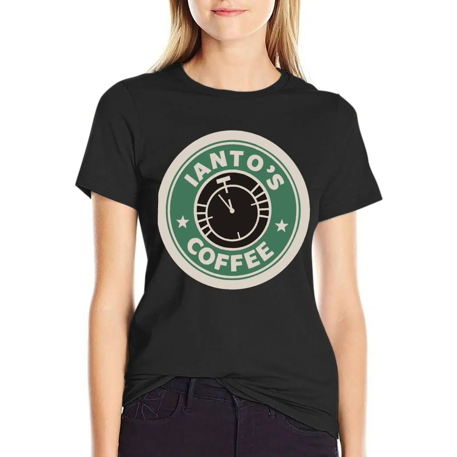 

Torchwood - Ianto&x27;s coffee Essential T-Shirt animal print shirt for girls Aesthetic clothing T-shirt Women
