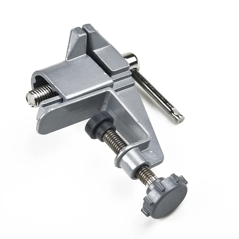Mini Jewelers Hobby Clamp On Table Worktable  Vice Aluminum Table Vise DIY Craft Repair Tool Multifunctional