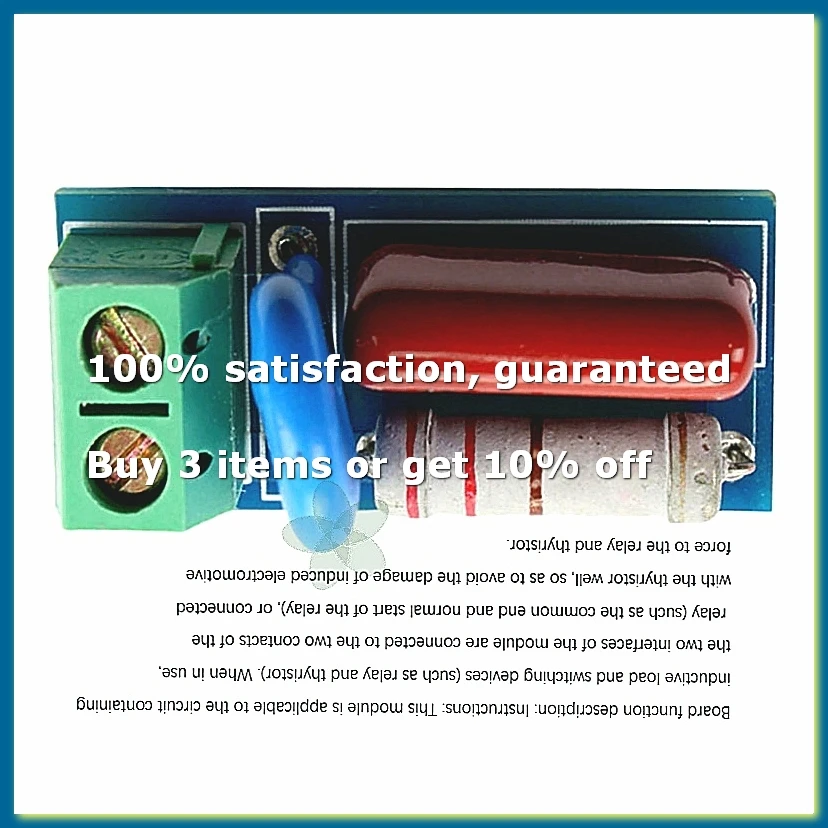 RC Absorption/Snubber Circuit Module Relay Contact Protection Resistance Surge-DTD2