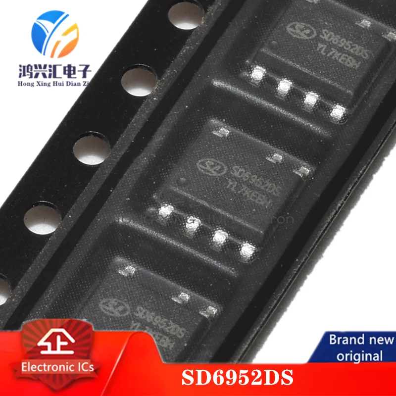 (10PCS) New/Original SD6952DSTR Switching power supply IC SD6952DS Chip SOP7