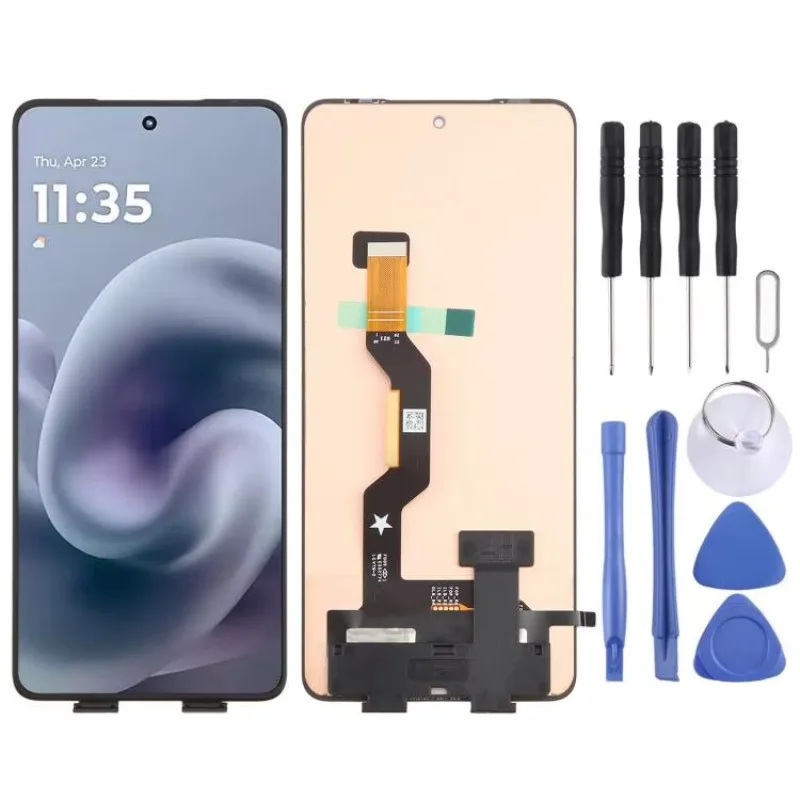 Mobile Phone Repair Spare Kit LCD Complete Display Assembly for Motorola Moto G86 5G G86 Power G100Pro Screen Replacement