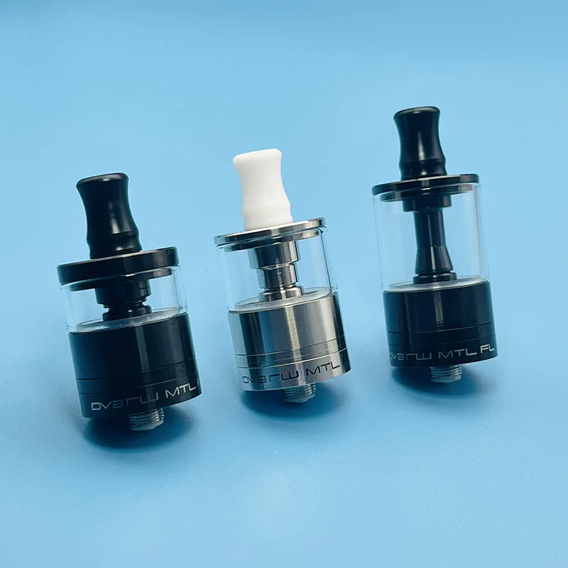 Vape Dvarw MTL FL rta 22mm zbiornik 316ss regulowany przepływ powietrza atomizer pojedyncza cewka zbiornik do odbudowy z wkładką 11 szt. AFC