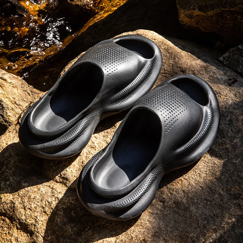 Slippers Men wear non-slip sports basketball slippers beach sandals in summer