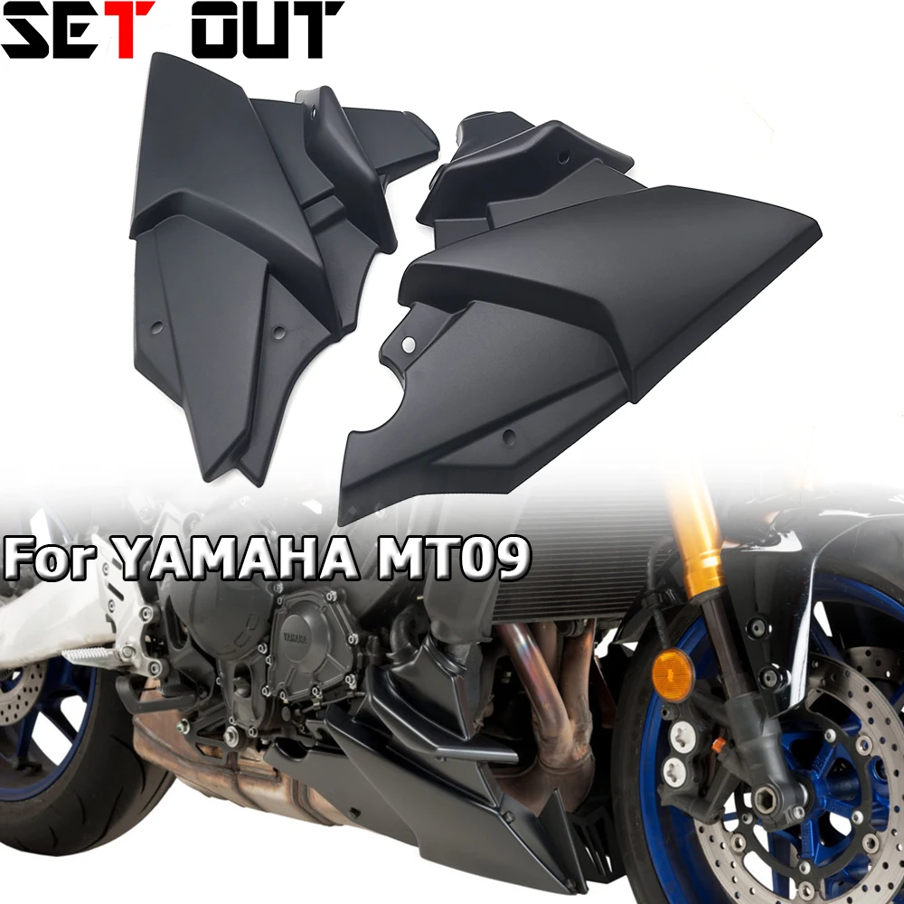 Motor Chassis Guarda protetora, Skid Plate, Acessórios da motocicleta, Skid Plate, YAMAHA MT-09 SP, MT09SX, 2021, 2022, 2023