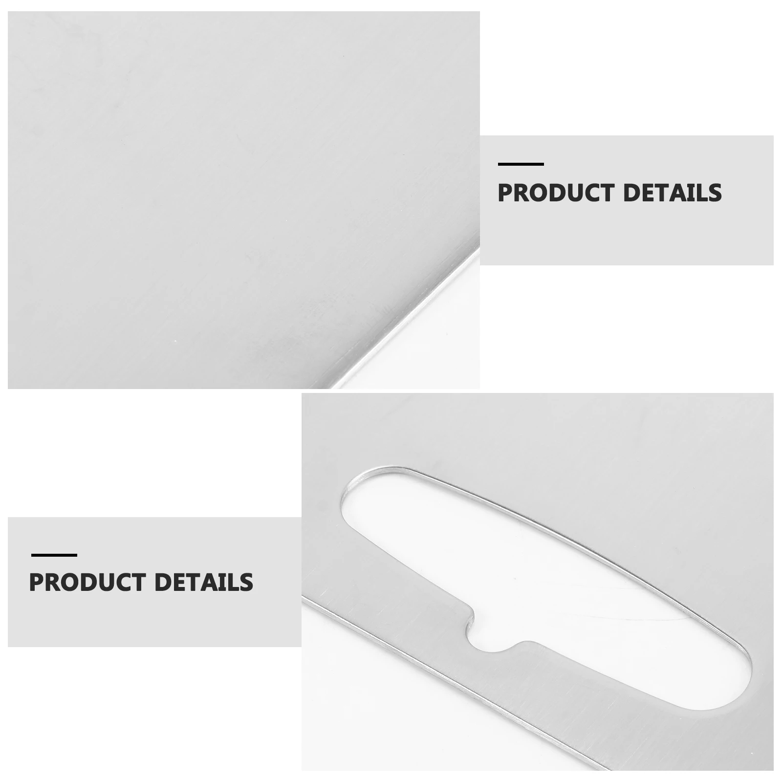 

Stainless Steel Cutting Board Multipurpose Choppinng Block Bake Kitchen Corrosion Resistant Waterproof Rustproof